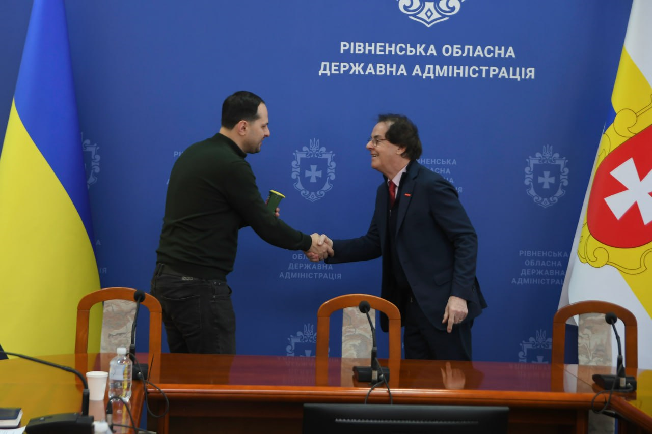 Зустріч представників австрійської компаніт та Олександра Коваля
