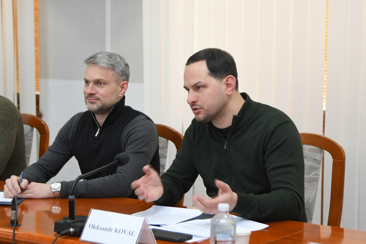 Начальник Рівненської ОВА Олександр Коваль та заступник голови Рівненської ОДА Ігор Павленко