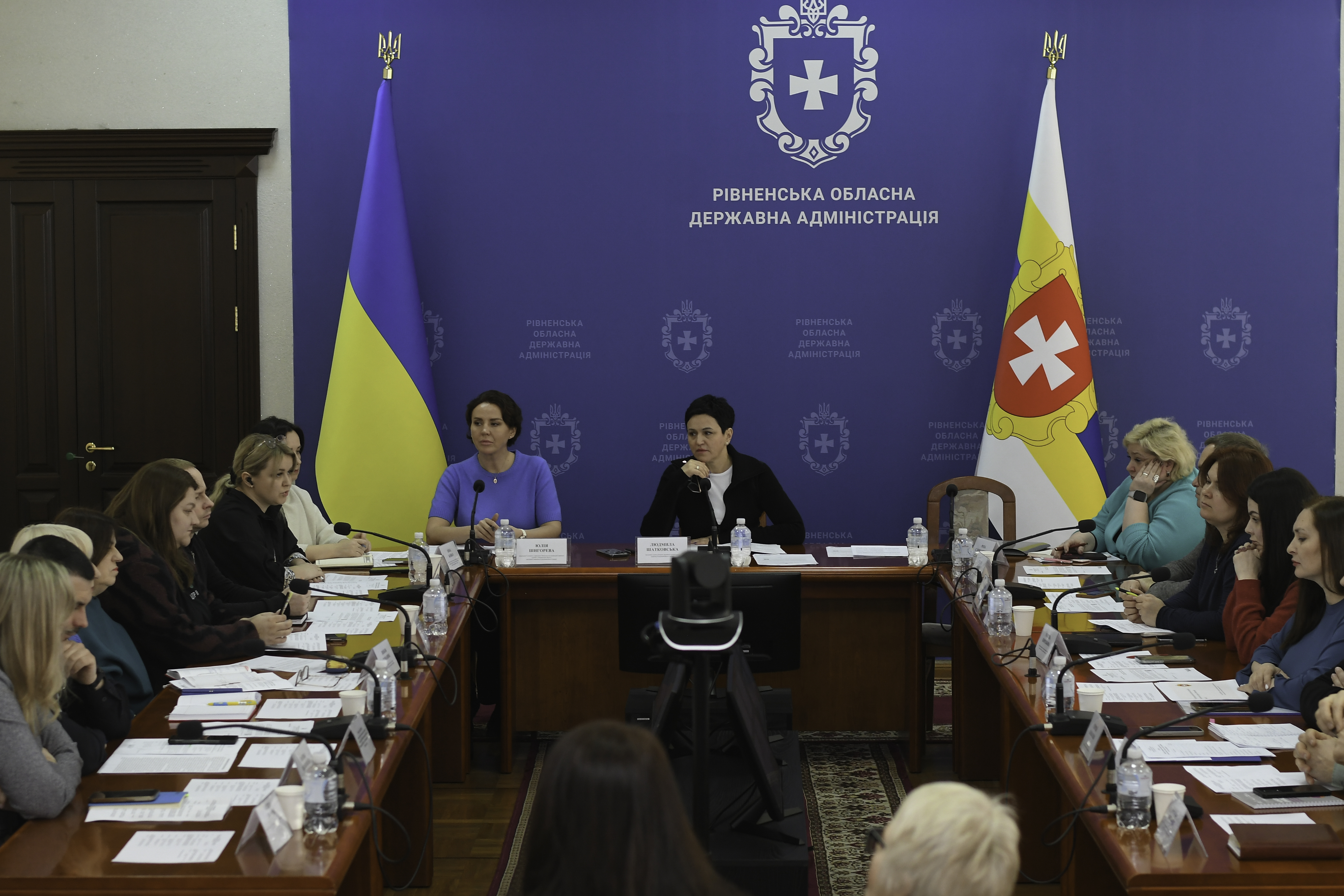Засідання Координаційного центру підтримки цивільного населення при ОДА