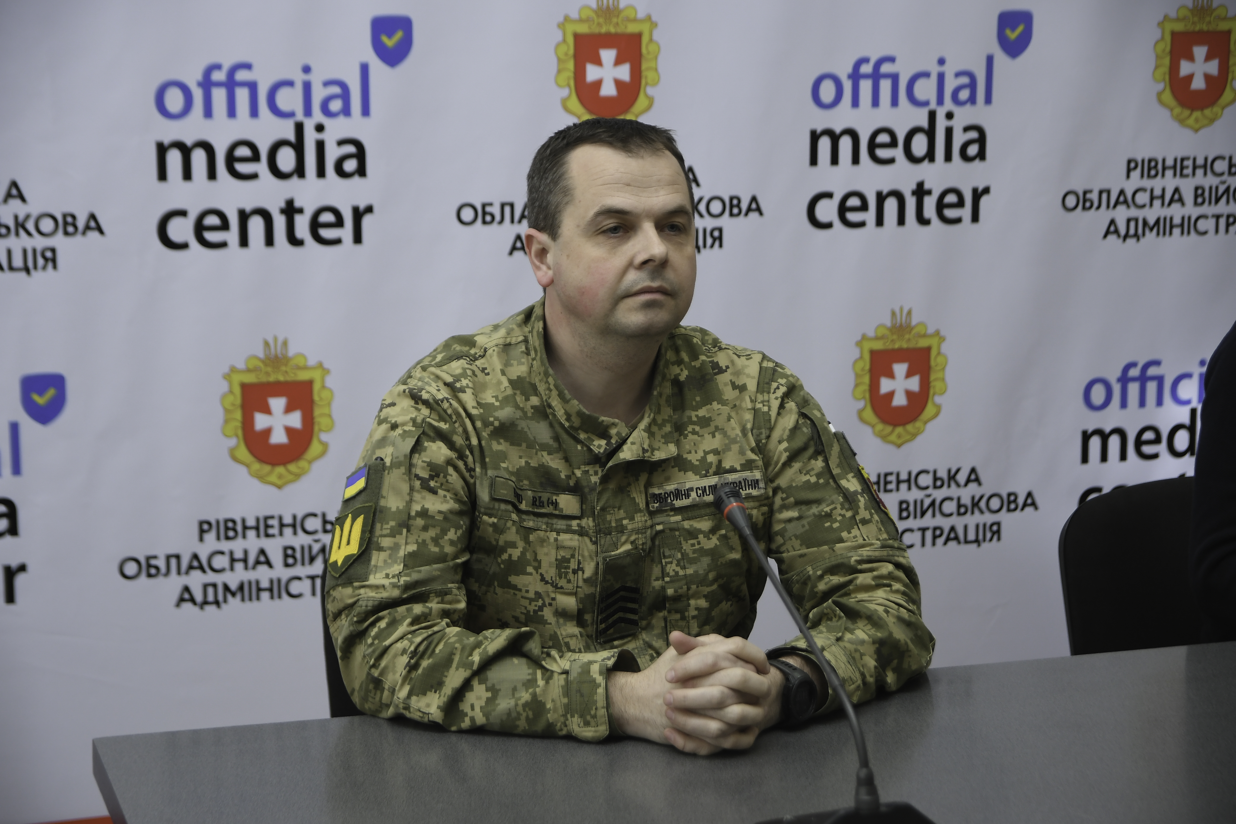 Старший сержант медичної служби Рівненського ТЦК та СП Тарас Гусарук