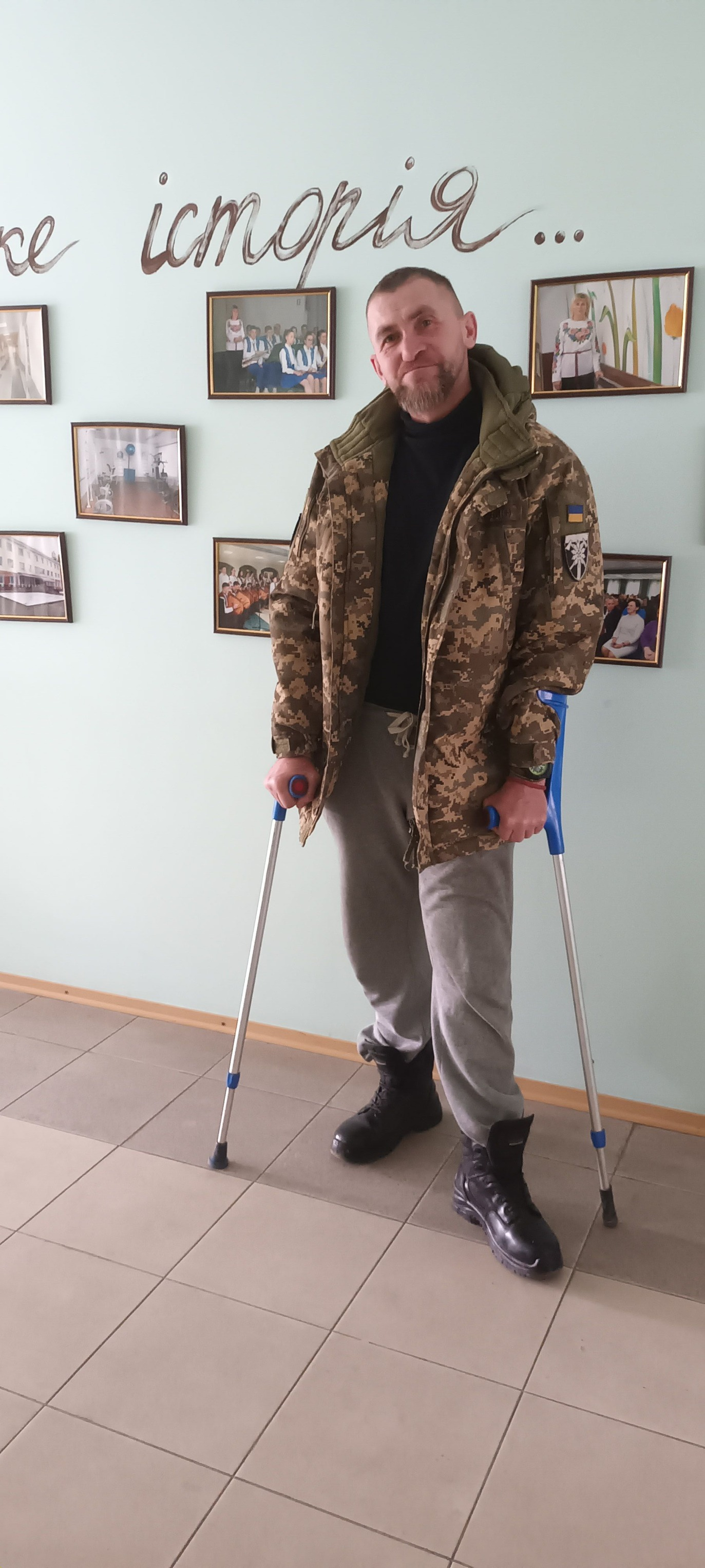 Ветеран, який перебуває на реабілітації