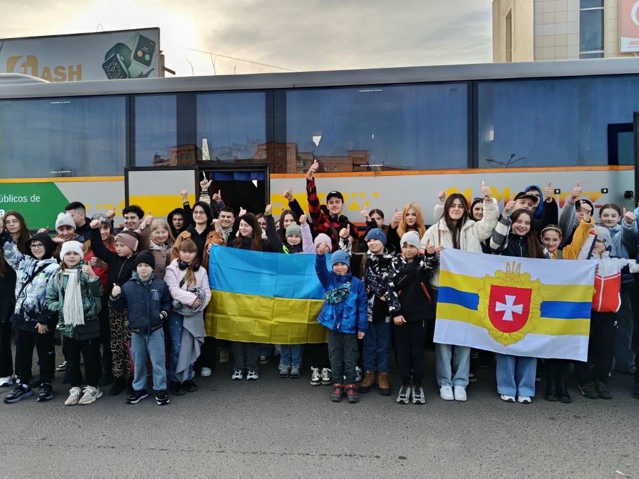 Діти від Рівненщини, яки поїхали на відпочинок