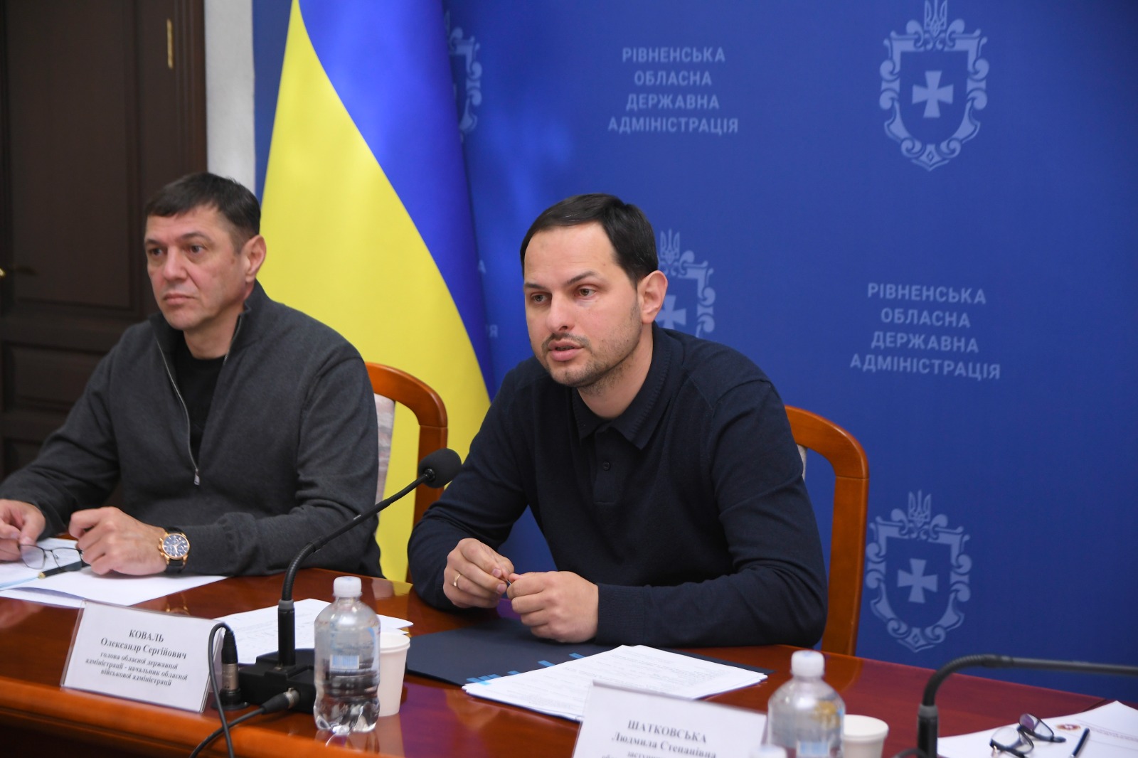 Нарада начальника Рівненської ОВА Олександра Коваля з головами громад і начальниками районних військових адміністрацій