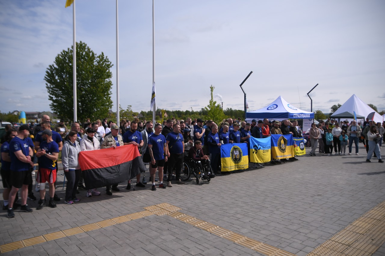 Урочисте відкриття регіонального етапу змагань "Ігри Ветеранів 2025