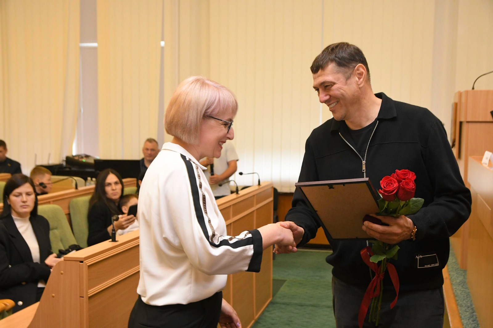 Переможців олімпіади «Знавці Біблії» та їхніх наставників нагородив перший заступник голови Рівненської ОДА Сергій Подолін
