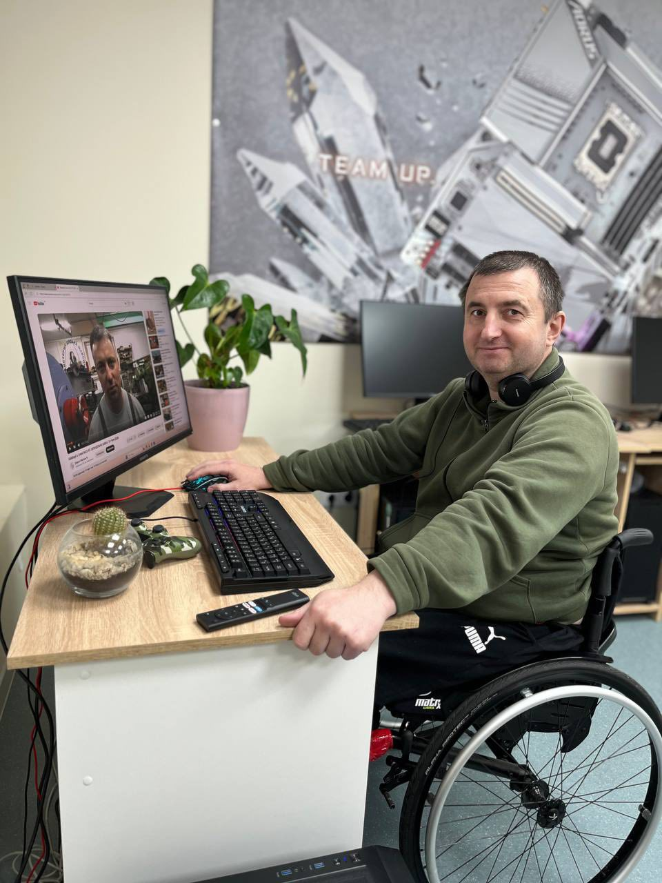 Реабілітація ветеранів війни у  КП "Рівненський обласний госпіталь ветеранів війни" РОР через навчання ІТ